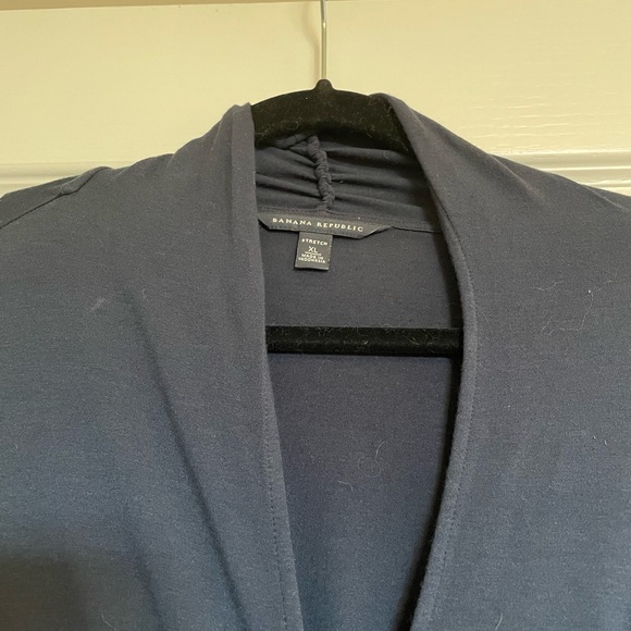 Banana Republic blue  long sleeved dress. Size  XL. - Picture 4 of 6